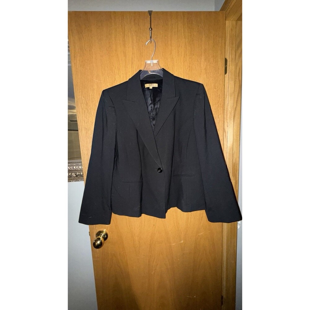 Alex Marie Black Blazer Jacket Career Business Office Interview Size 18W Women’s